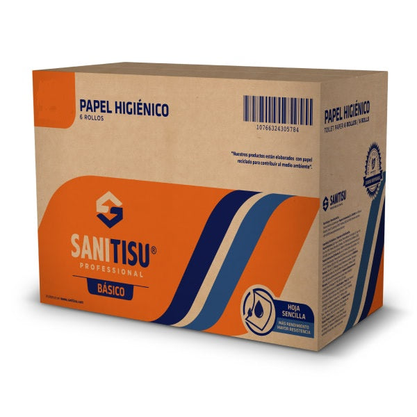 PAPEL HIGIENICO JUMBO SANI TISU 400MTS